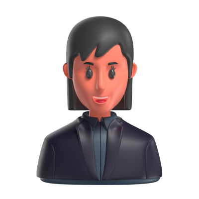 Secretary 3D Model 3D Graphic