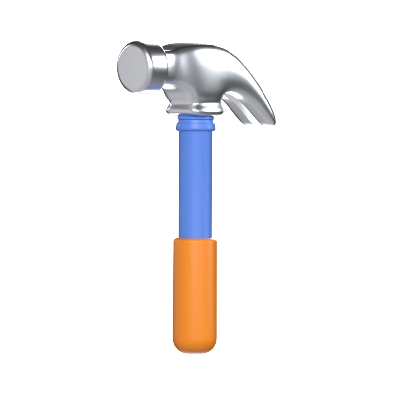 Hammer 3D Modell 3D Graphic