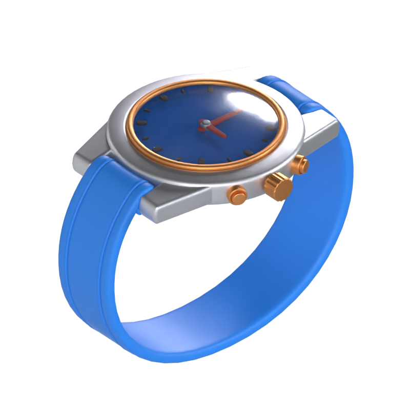 Wrist Watch 3D Model 3D Graphic