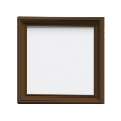 Elegant Square Frame With Picture 3D Model 3D Graphic