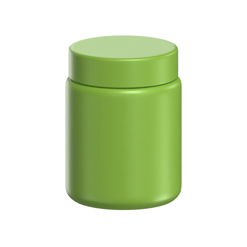 Plastic Jar 3D Graphic