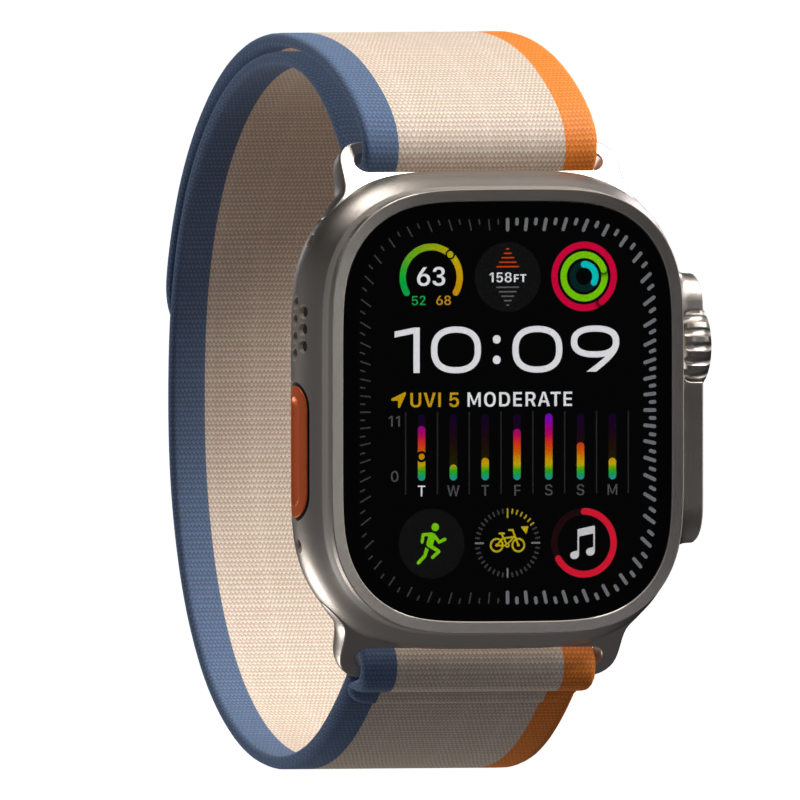 Modelo 3D del Apple Watch Ultra 2