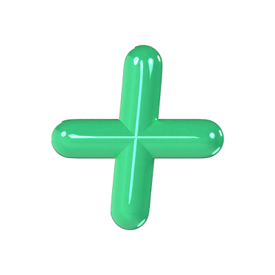 Plus Symbol 3D Model 3D Graphic