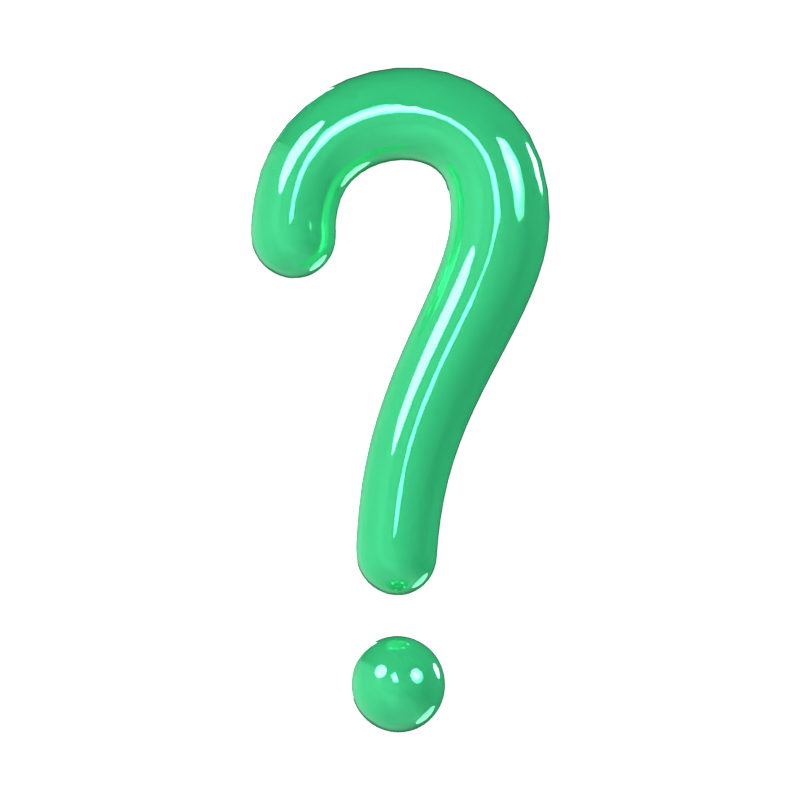 Question Mark Symbol 3D Model 3D Graphic