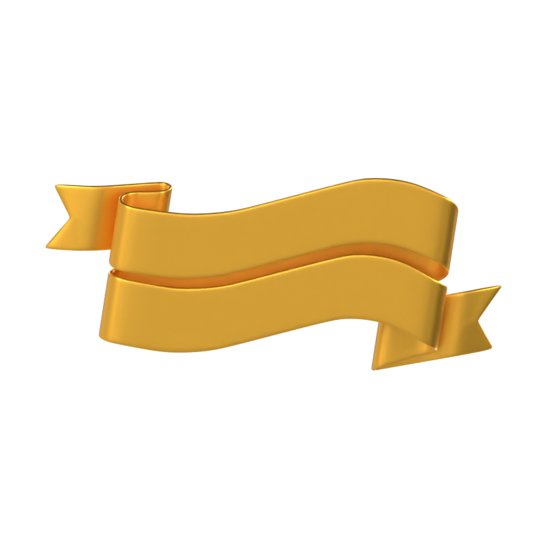 Double Ribbon 3D Model 3D Graphic