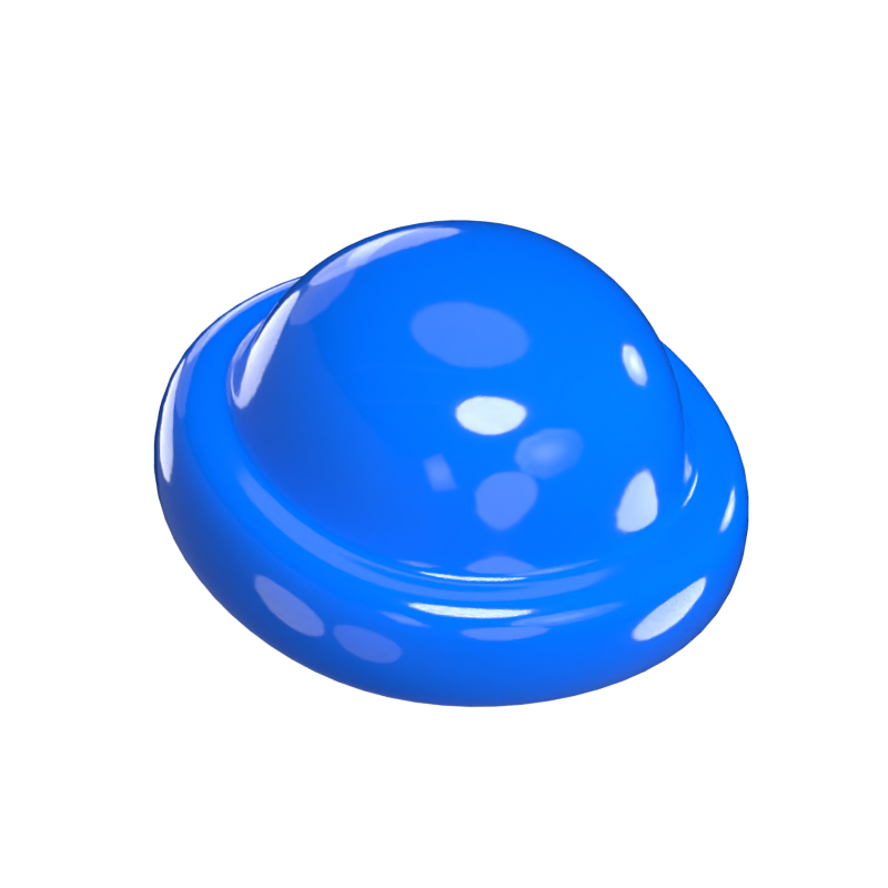 Convex Candy 3D Model 3D Graphic