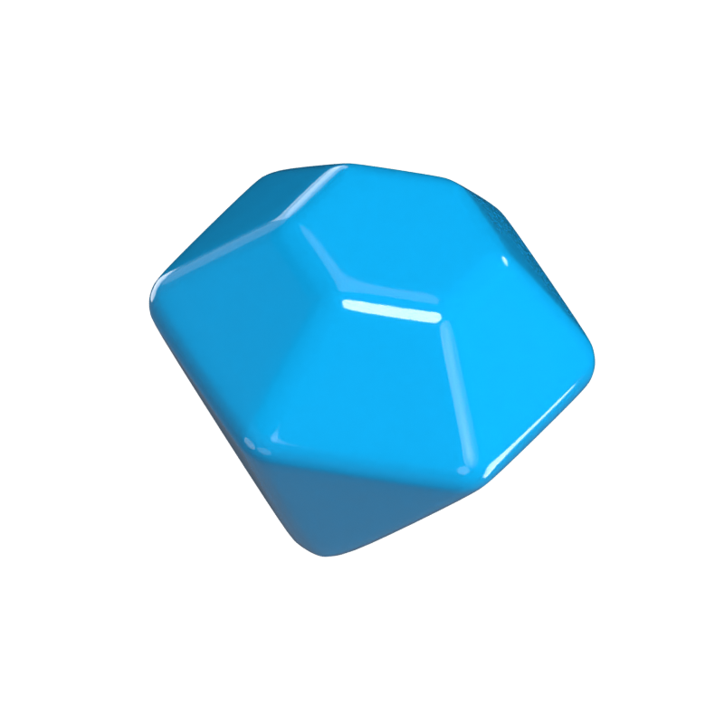 Diamant-Bonbon 3D Modell 3D Graphic