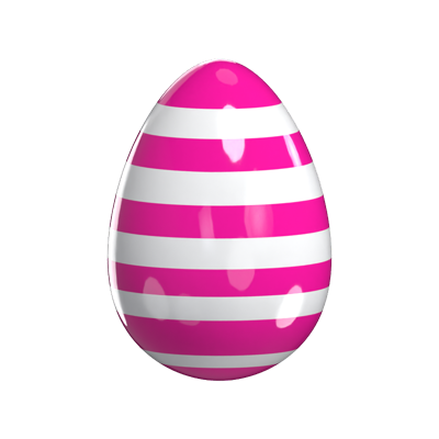 Egg Candy 3D Model 3D Graphic