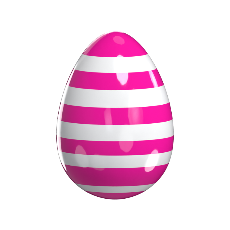 Egg Candy 3D Model 3D Graphic