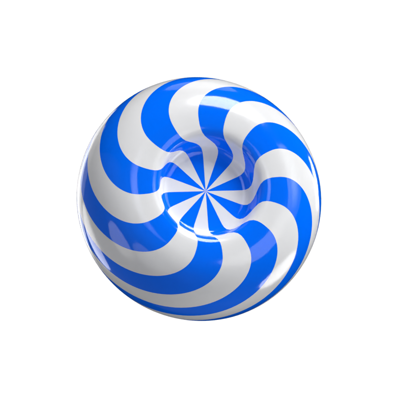 Fettes Lollipop 3D Modell 3D Graphic