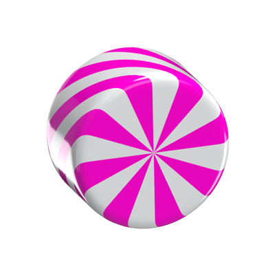 Lollipop-Zylinder 3D Modell 3D Graphic