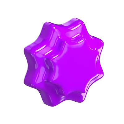 pointed star candy 3d modell 3D Graphic