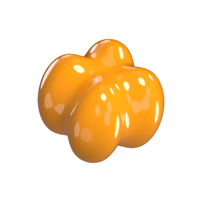 caramelo de calabaza modelo 3d 3D Graphic