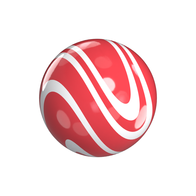 Sphere Candy 3D Model 3D Graphic