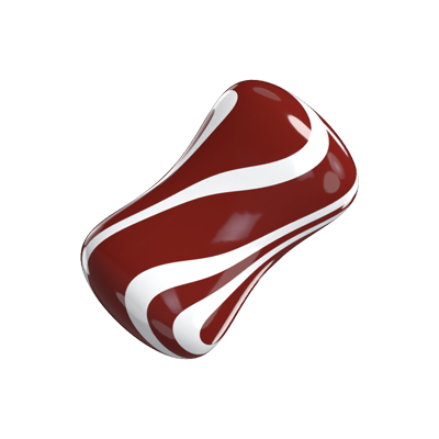 Twisted Thin Candy Modelo 3D 3D Graphic