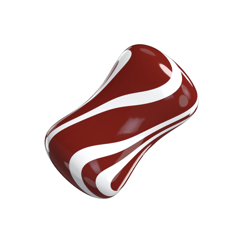 Twisted Thin Candy Modelo 3D 3D Graphic