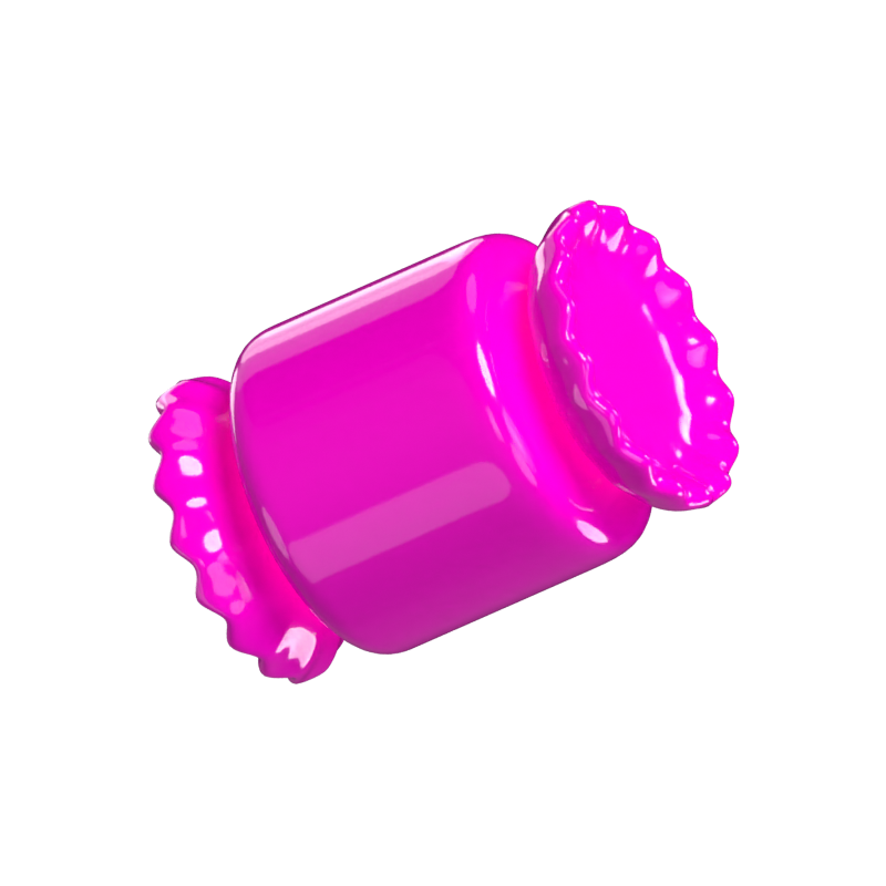 Wrapping Candy 3D Model 3D Graphic