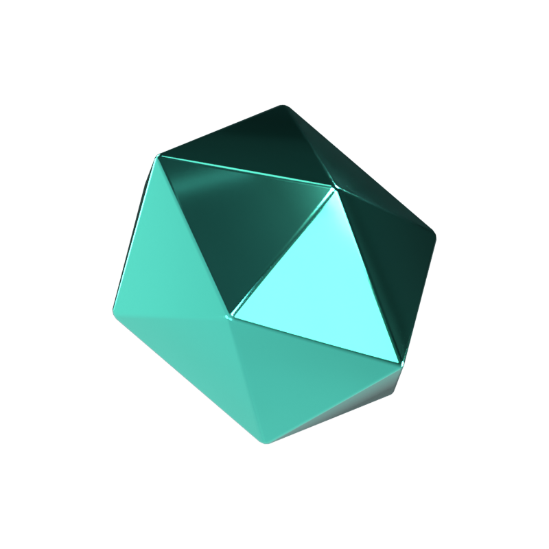 Abstrakter Diamant 3D Modell 3D Graphic