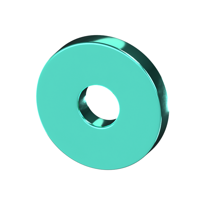 Hollow Cylinder 3D Model