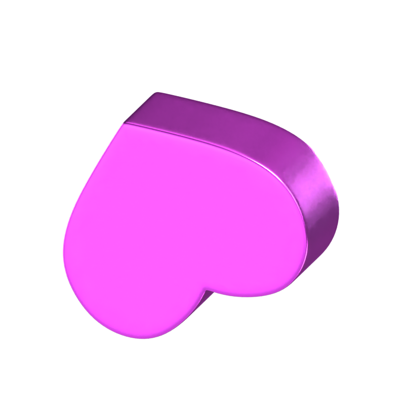 Inverted Heart 3D Model