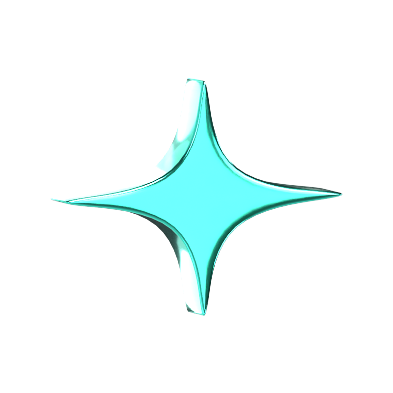 Pointed Star 3D Model 3D Graphic