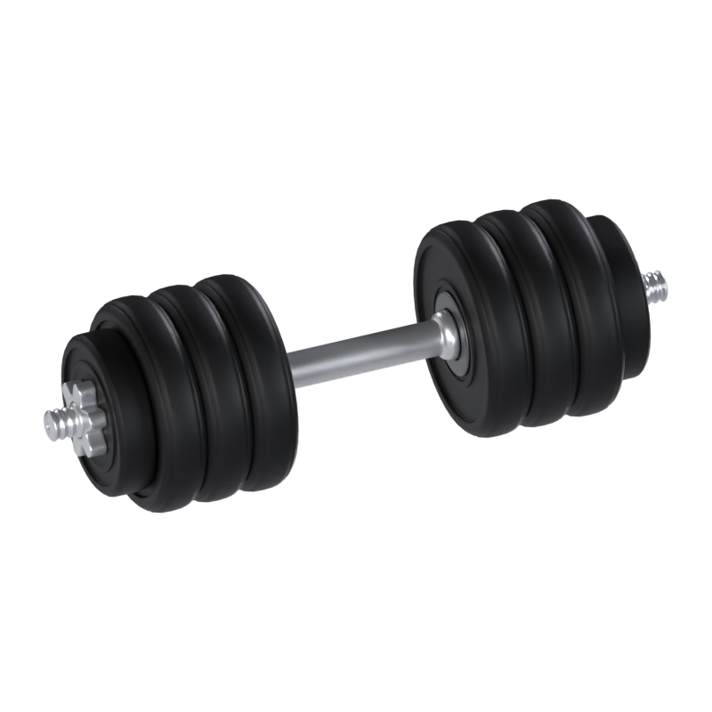 Dumbbells 3D Model