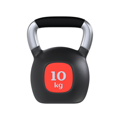 Kettlebell 3D Modell 3D Graphic