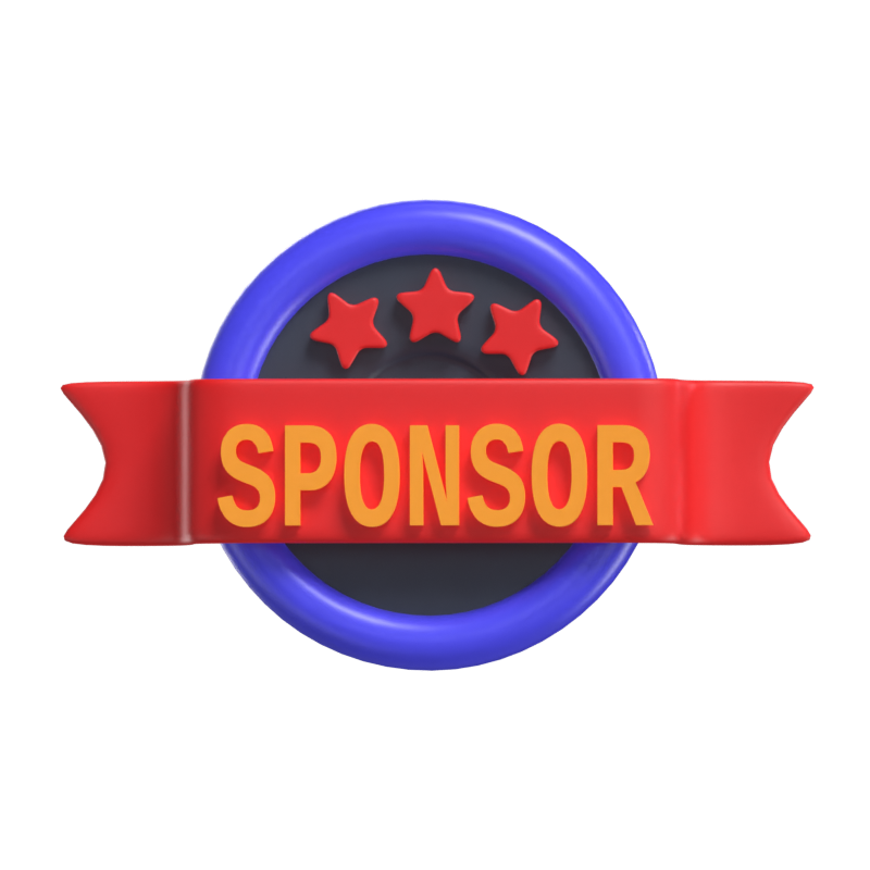 Sponsor 3D-Modell 3D Graphic