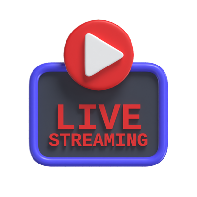 live-streaming 3d-modell 3D Graphic