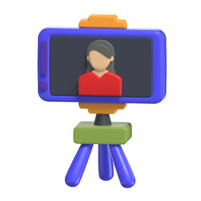 vlogging 3d modell 3D Graphic