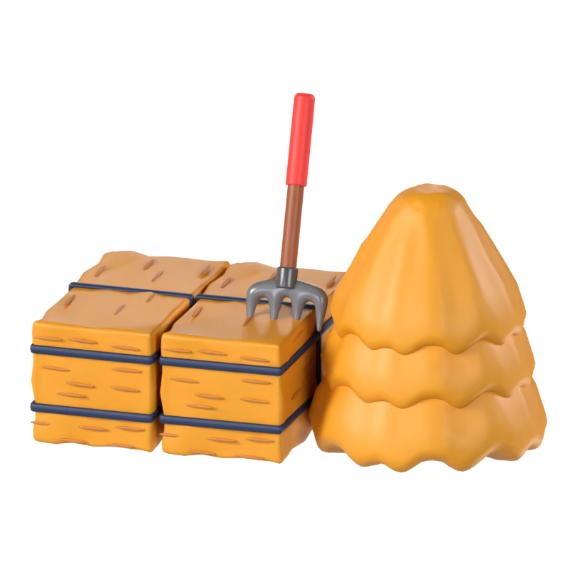 Hay 3D Model