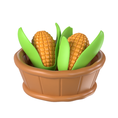 Corn 3D Model 3D Graphic