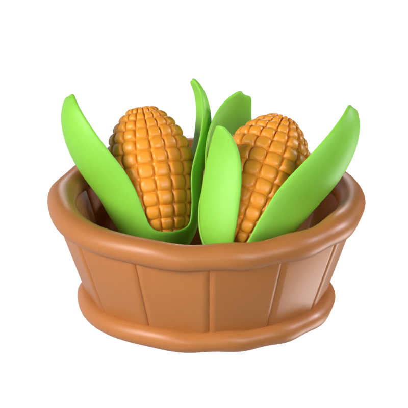 Corn 3D Model 3D Graphic