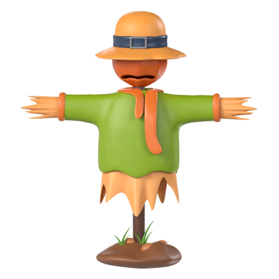 Scarecrow 3D Model 3D Graphic