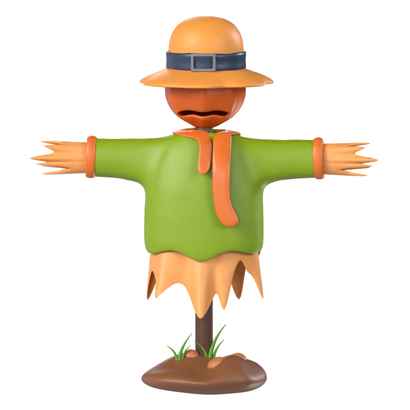 Scarecrow 3D Model