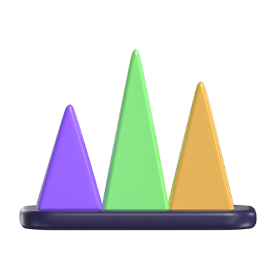 pyramidendiagramm 3d modell 3D Graphic