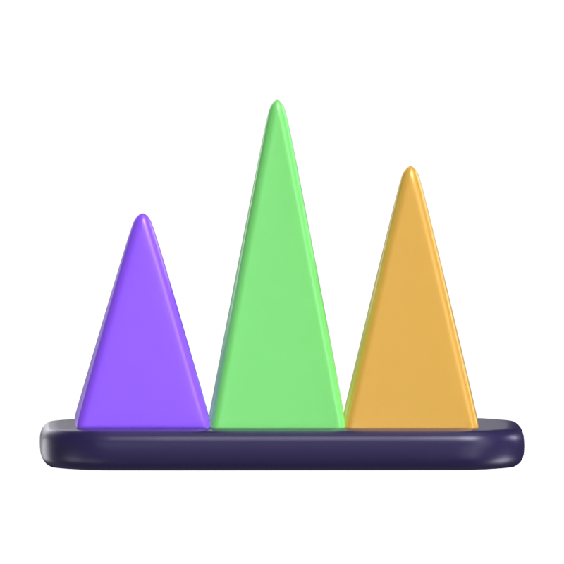 Pyramid Chart 3D Model