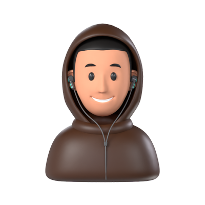 hoodie boy modelo 3d 3D Graphic