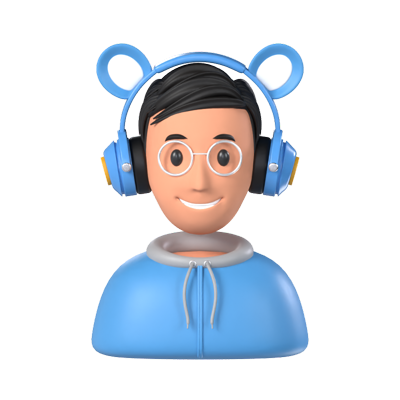 Sweater Rabbit Man 3D Model 3D Graphic