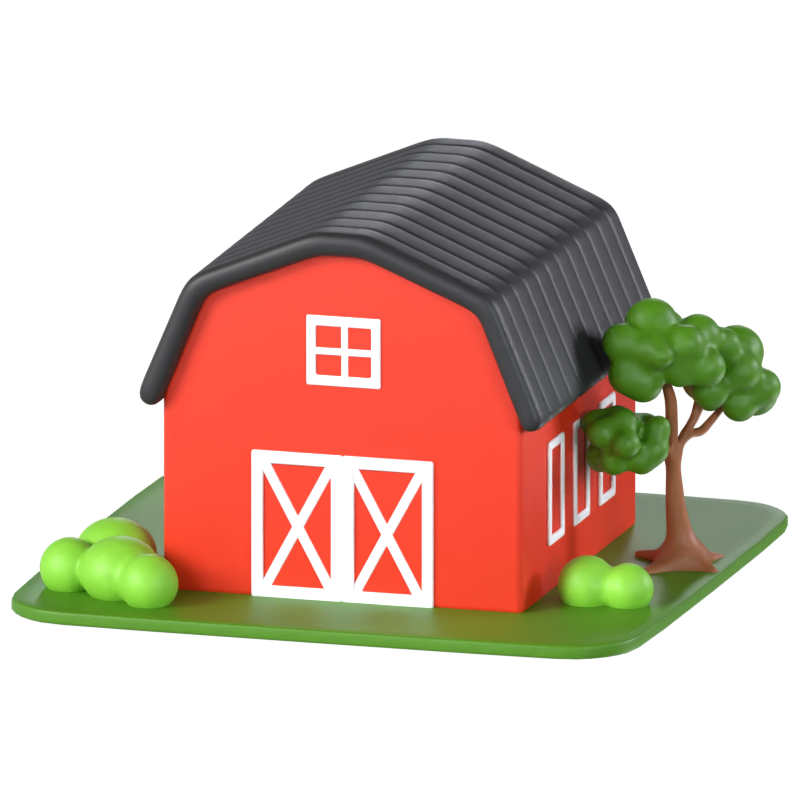 Barn 3D Model 3D Graphic