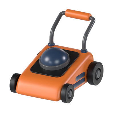 Lawn Mower 3D Model 3D Graphic