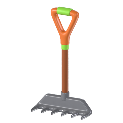 Rake 3D Model 3D Graphic