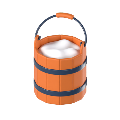 Milk Bucket 3D Model 3D Graphic