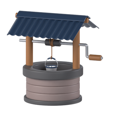 Water Well 3D Model 3D Graphic