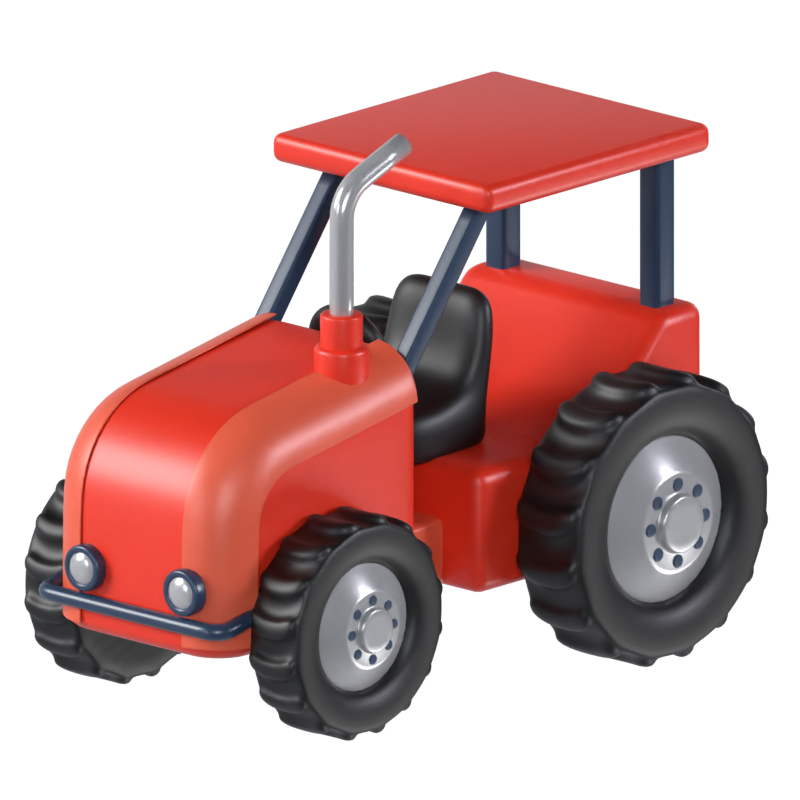 Tractor Modelo 3D