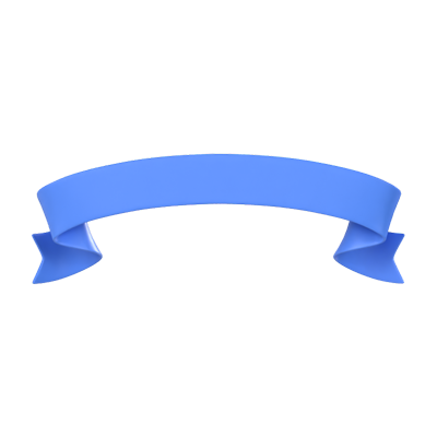 Curved Ribbon 3D Model 3D Graphic