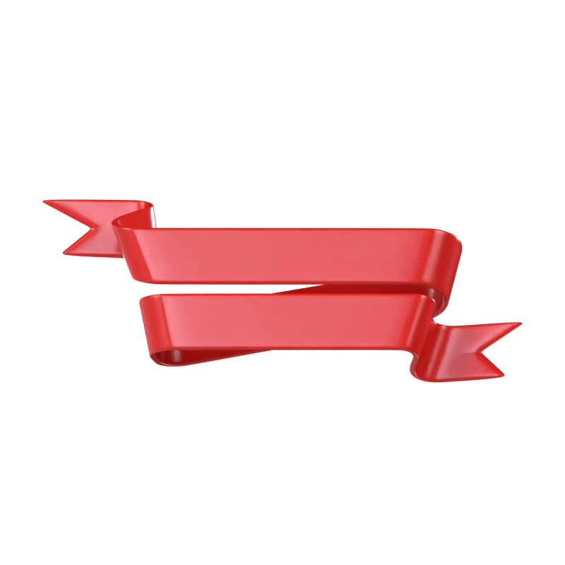 Double Ribbon 3D Model 3D Graphic