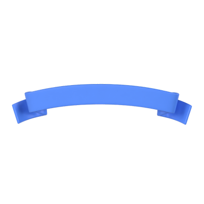 Curved Ribbon 3D Model 3D Graphic