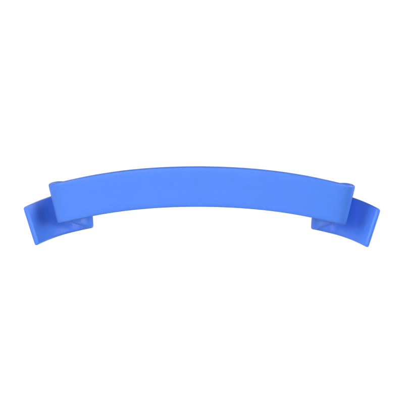 Curved Ribbon 3D Model 3D Graphic