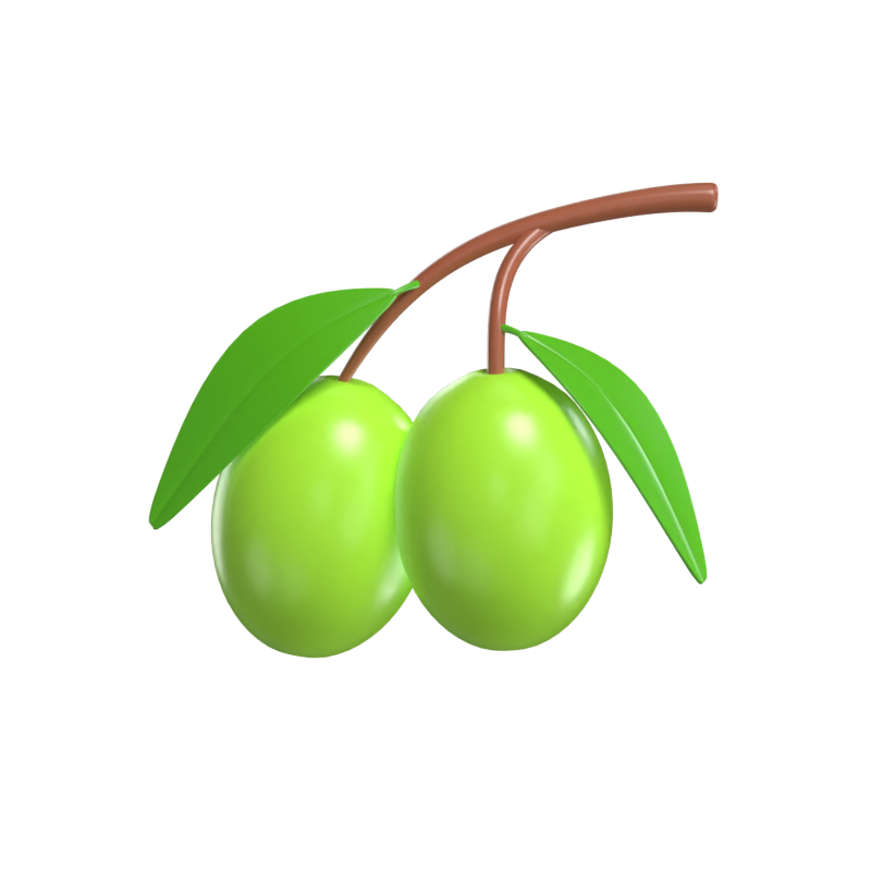 Olives 3D Model 3D Graphic